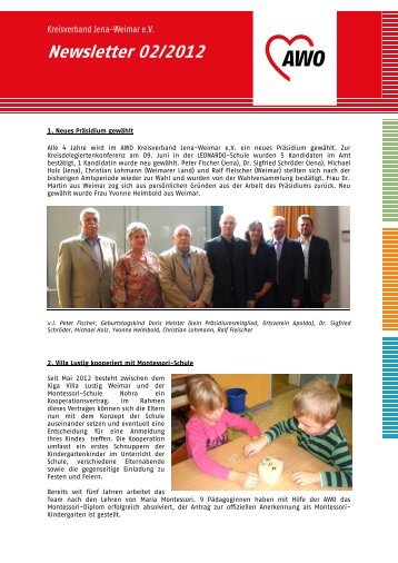 Newsletter 02/2012 - AWO Kreisverband Jena-Weimar e.V.