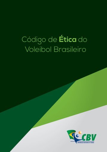 CÃ³digo de Ãtica do Voleibol Brasileiro - CBV