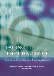 Lisbon strategy for growth and employment - DSpace CEU