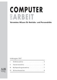 Vernetztes Wissen fÃ¼r Betriebs- und PersonalrÃ¤te - Bund-Verlag ...