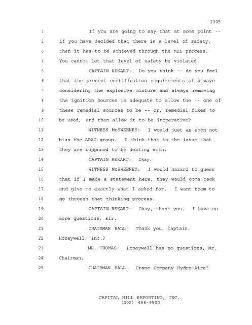 Transcript of Hearing 12/12/97 - TWA Flight 800 Investigation