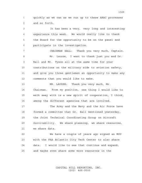 Transcript of Hearing 12/12/97 - TWA Flight 800 Investigation