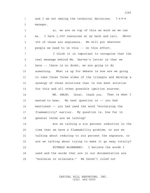 Transcript of Hearing 12/12/97 - TWA Flight 800 Investigation