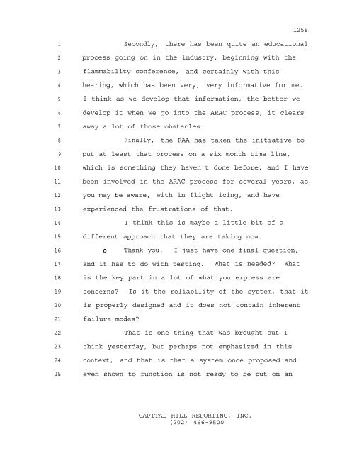 Transcript of Hearing 12/12/97 - TWA Flight 800 Investigation