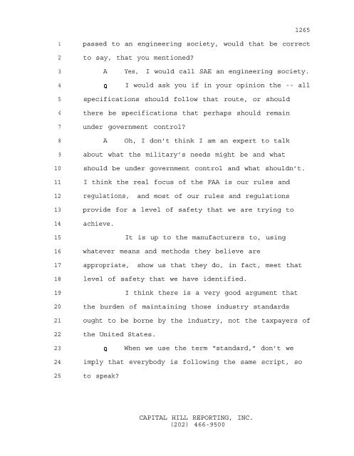 Transcript of Hearing 12/12/97 - TWA Flight 800 Investigation