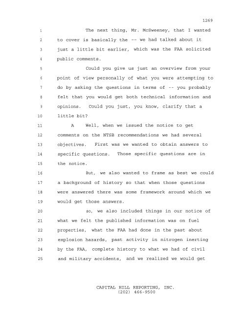 Transcript of Hearing 12/12/97 - TWA Flight 800 Investigation