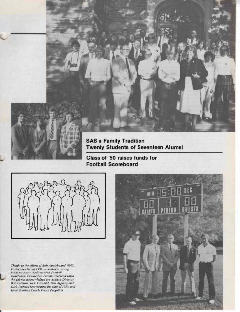 Notes from the Alumni Office - Saint Andrew's School Archive - St ...
