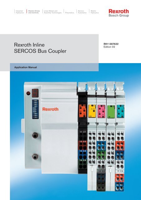 on the SERCOS Bus Coupler - Bosch Rexroth