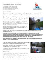 River Ouse in Sussex Canoe Trails - Canoe England