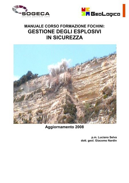 Manuale corso fochino - Geologico