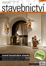 nosnÃ© konstrukce staveb - Äasopis stavebnictvÃ­