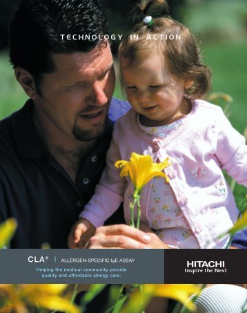 CLAÂ® Allergen-Specific IgE Assay Brochure - Hitachi Chemical ...