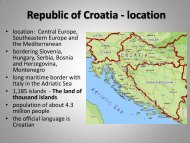 Republic of Croatia - Gospodarska škola Čakovec