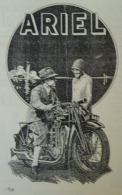 1928 brochure - Ariel Motorcycle Club of North America