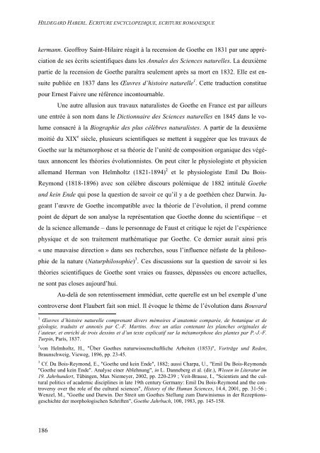 Ecriture encyclopÃ©dique â Ã©criture romanesque - Gustave Flaubert ...