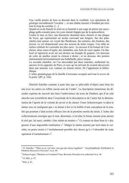 Ecriture encyclopÃ©dique â Ã©criture romanesque - Gustave Flaubert ...