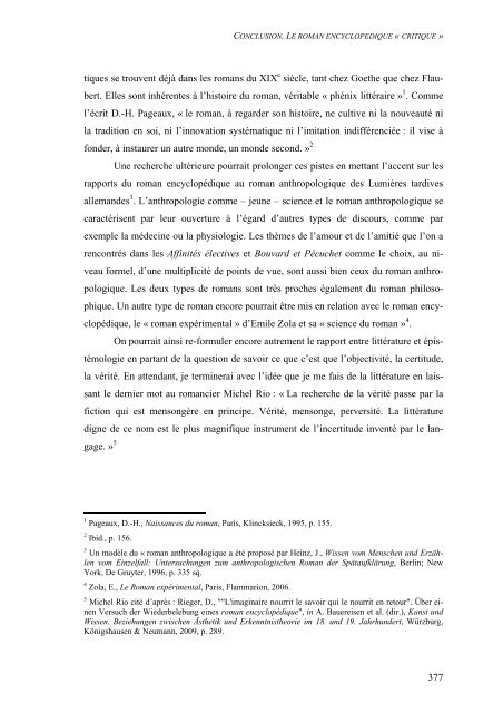 Ecriture encyclopÃ©dique â Ã©criture romanesque - Gustave Flaubert ...