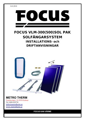 Solpaket - Metro Therm AB