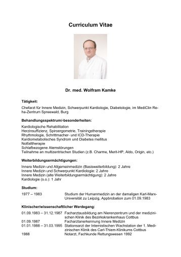 Curriculum Vitae - MediClin