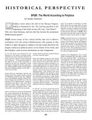 SPQR: The World According to Polybius - C3i Ops Center
