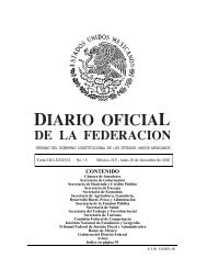 Publicación - Diario Oficial de la Federación