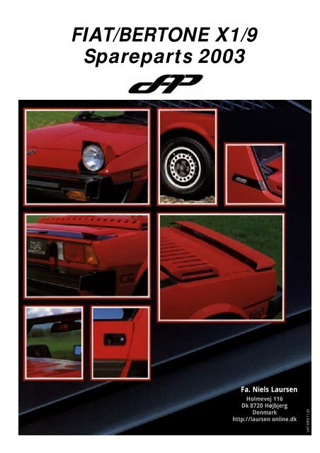 Fiat spare parts sale online