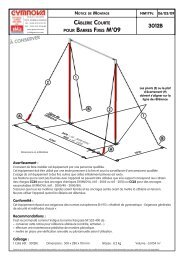 INSTRUCCIONES DE MONTAJE (Pdf - 762 Ko) - Gymnova