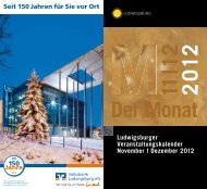 2 0 12 11 | 12 Der Monat - Stadt Ludwigsburg