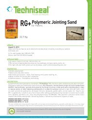 RG+ Polymeric Jointing Sand - Techniseal