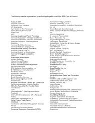 The following member organizations have officially pledged ... - IAEE