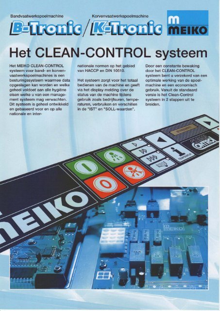 Het CLEAN-CONTROL systeem - Bouter