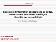 Approche interlingue - Achille Falaise