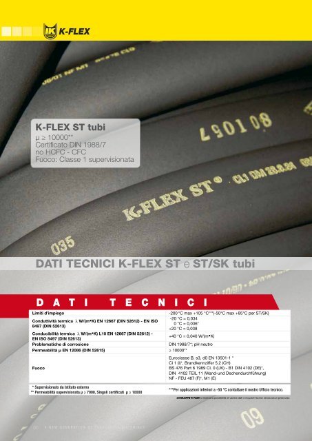 K-FLEX ST - tubtec