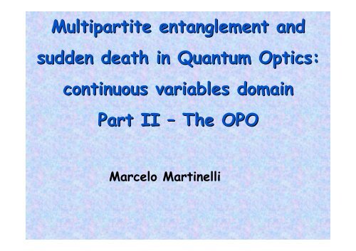 Optical Parametric Oscillator (OPO) - Axpfep1.if.usp.br