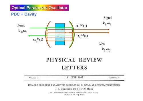 Optical Parametric Oscillator (OPO) - Axpfep1.if.usp.br