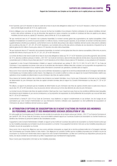 rapport financier annuel - Paper Audit & Conseil