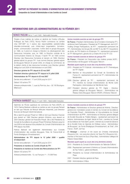 rapport financier annuel - Paper Audit & Conseil