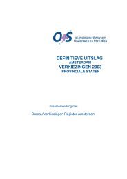 definitieve uitslag Provinciale Statenverkiezingen 2003