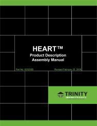 Installation Instructions - Trinity Highway Products, LLC