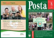 Velünk jó lesz nyugdíjasnak lenni! PostaNyugdíj ... - Magyar Posta Zrt.
