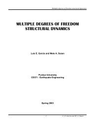 multiple degrees of freedom structural dynamics - The Schulich ...
