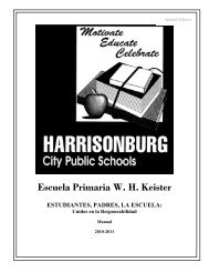 Escuela W - Harrisonburg City Public Schools