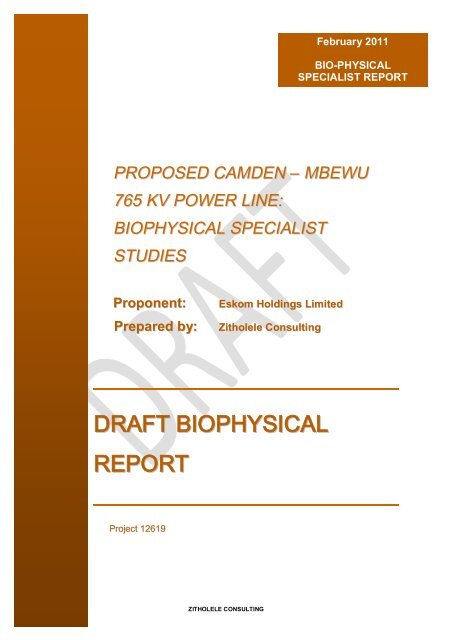 Appendix O2 - Biophysical Report.pdf - Zitholele.co.za