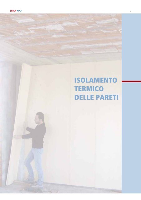 URSA XPS: isolamento termico delle pareti - Di Leo, Leonardo