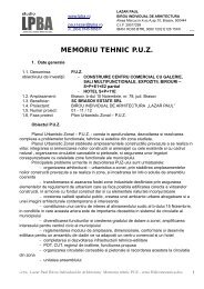 MEMORIU TEHNIC P.U.Z. - Primaria Municipiului Brasov