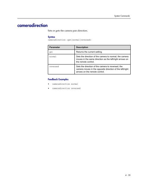 Integrator's Reference Manual for Polycom HDX ... - 1 PC Network Inc