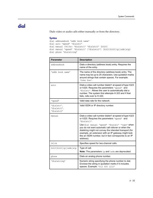 Integrator's Reference Manual for Polycom HDX ... - 1 PC Network Inc