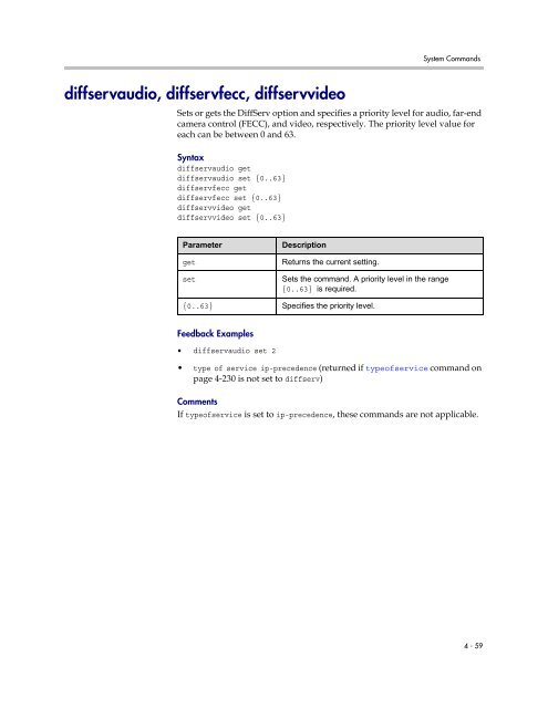 Integrator's Reference Manual for Polycom HDX ... - 1 PC Network Inc