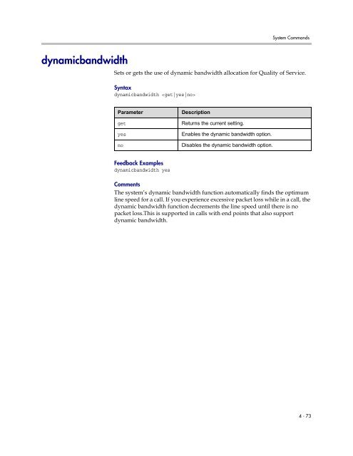 Integrator's Reference Manual for Polycom HDX ... - 1 PC Network Inc