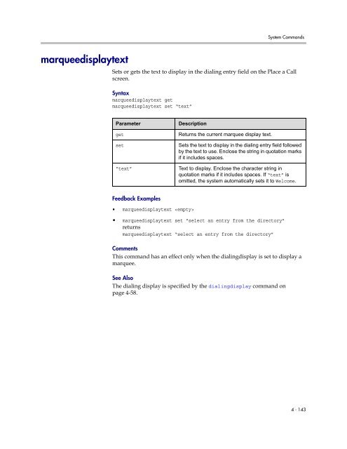 Integrator's Reference Manual for Polycom HDX ... - 1 PC Network Inc